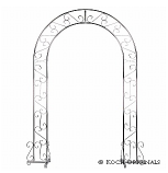 Wedding Arch - 92'' - Silver